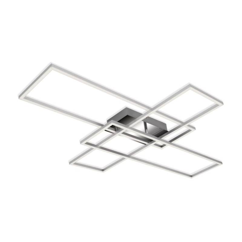 Briloner LED-Wand- und Deckenleuchte chrom-alu 50W von Briloner