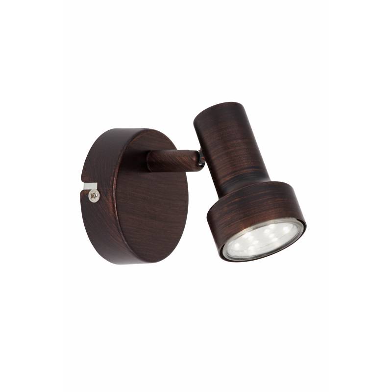 Briloner LED-Wohnraumstrahler 'Rost' 1-flammig 250 lm kupferfarben von Briloner