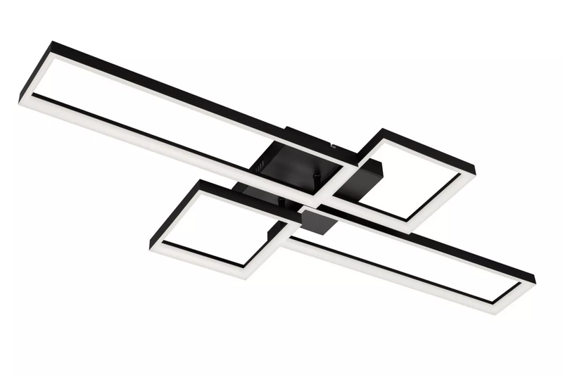 Briloner Led Deckenlampe 3014 015 Dimmbar Cct Schwarz Deckenleuchte Lampe Spot B-Ware von Briloner