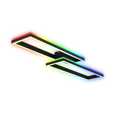 Briloner Led Deckenlampe Frame Deckenleuchte Lampe 2 Flg Rgbw Backlight 1195cm B-Ware von Briloner