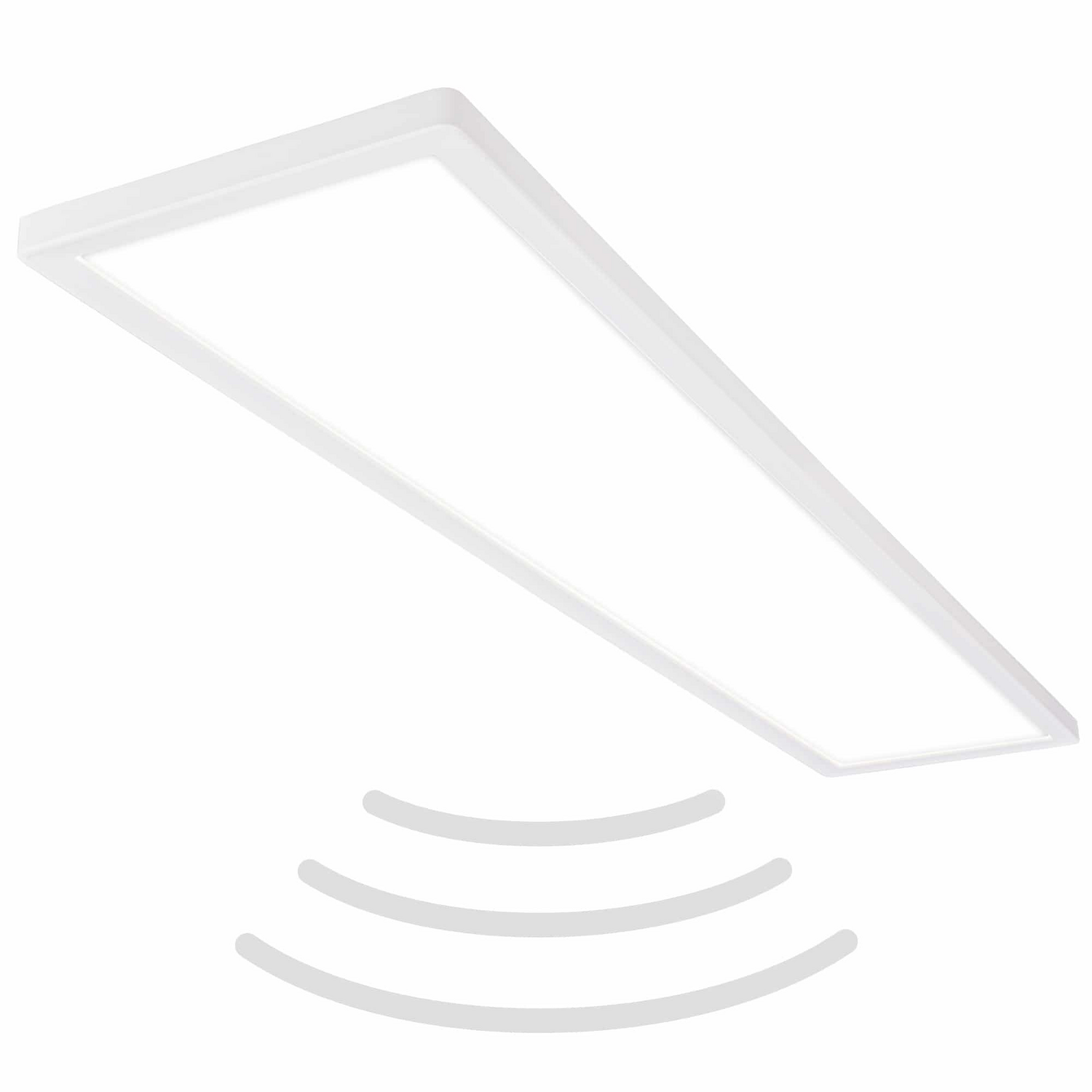 Briloner Led Panel Leuchte Sensor Deckenlampe 98x20cm Ip44 4000 K Kunststoff Weiß B-Ware von Briloner