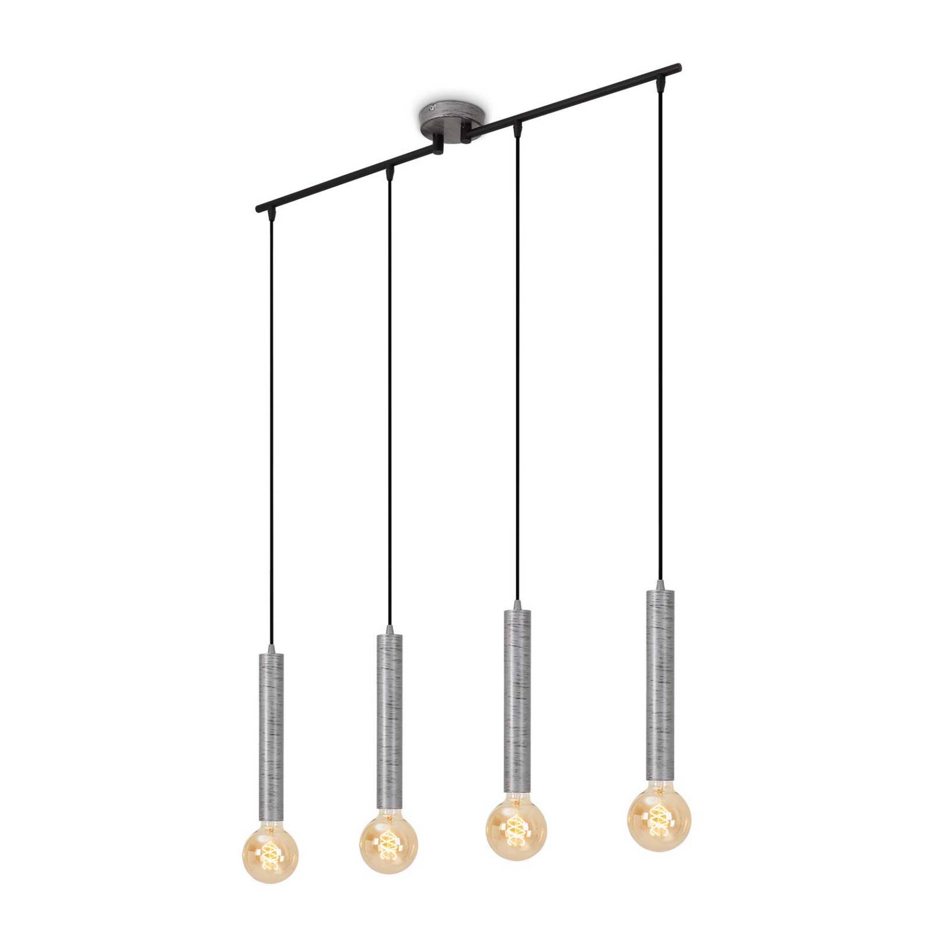 Briloner Pendelleuchte 'Longa' silber 60 W Briloner Pendelleuchte 'Longa' silber 60 W von Briloner