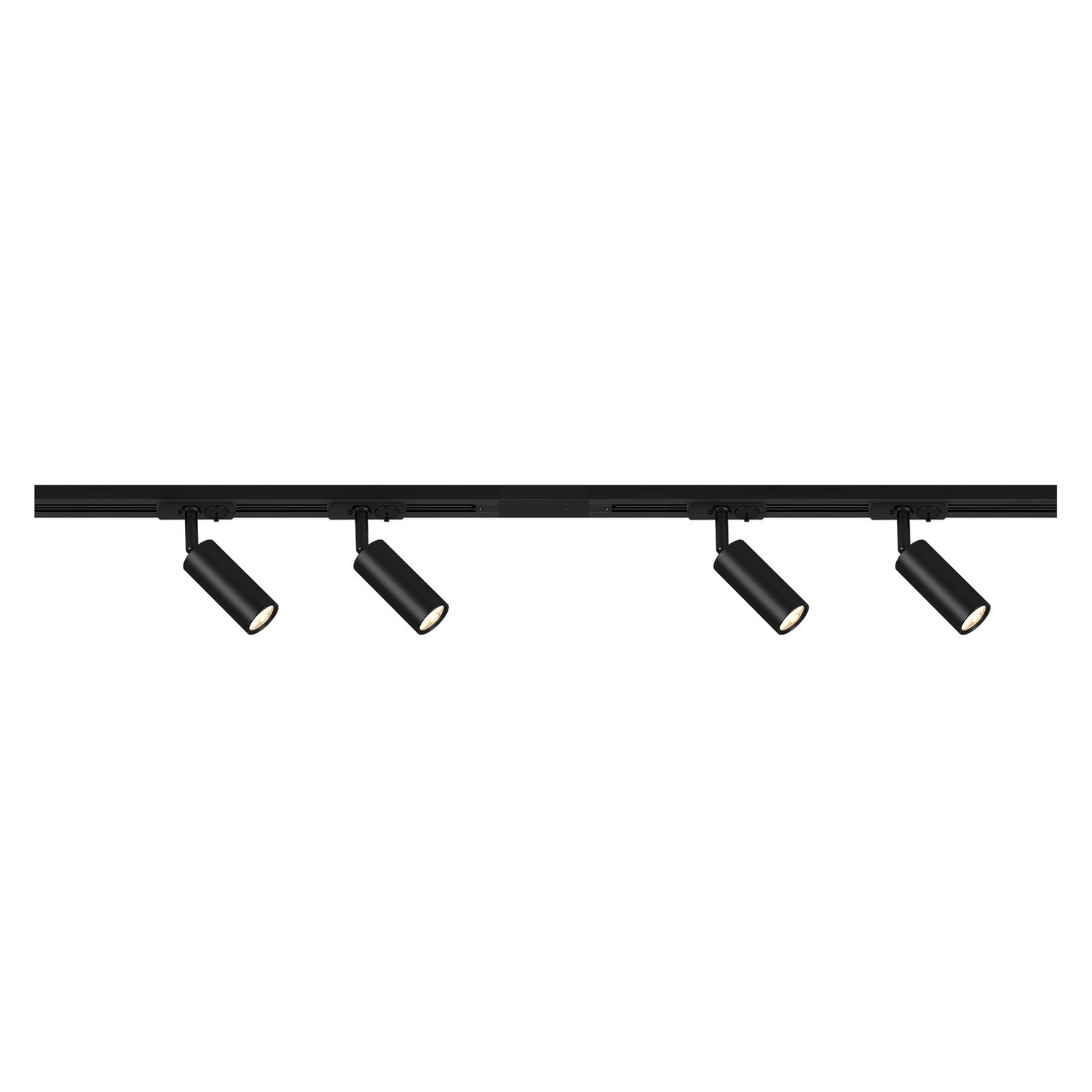 Briloner Schienensystem Schiene Rail 230 V Schwarz 4 Led Spots 15m Stromschiene B-Ware von Briloner