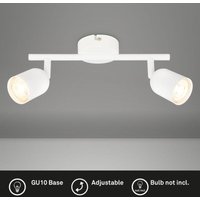 Briloner - Spotleuchte Deckenleuchte Deckenstrahler Wandleuchte Spot GU10 Schwenkbar Weiß von Briloner