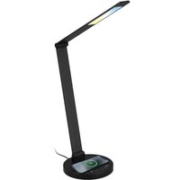 Led Schreibtischlampe Tischlampe Büro Induktive Ladefläche Dimmbar Touch cct von Briloner
