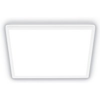 Briloner - gebraucht] Led Deckenleuchte Tava a 42x42 Cm Kunststoff Weiß Deckenlampe Lampe B-Ware von Briloner