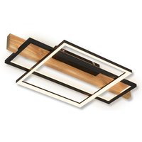 LED Deckenlampe Holz LED Deckenleuchte Wohnzimmer Schlafzimmer Dimmbar Backlight LED Deckenlampe Holz LED Deckenleuchte Wohnzimmer Schlafzimmer Dimmbar Backlight von Briloner