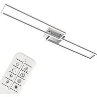 Briloner - led Deckenleuchte Wandlampe cct dimmbar Fernbedienung 40W silber Metall von Briloner