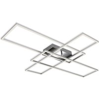 LED Deckenleuchte Wandleuchte Backlight 50W silber Metall-Kunststoff Briloner von Briloner