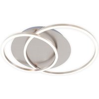 Briloner - led Deckenleuchte dimmbar Memoryfunktion Drehbar Ø30cm 40W silber von Briloner