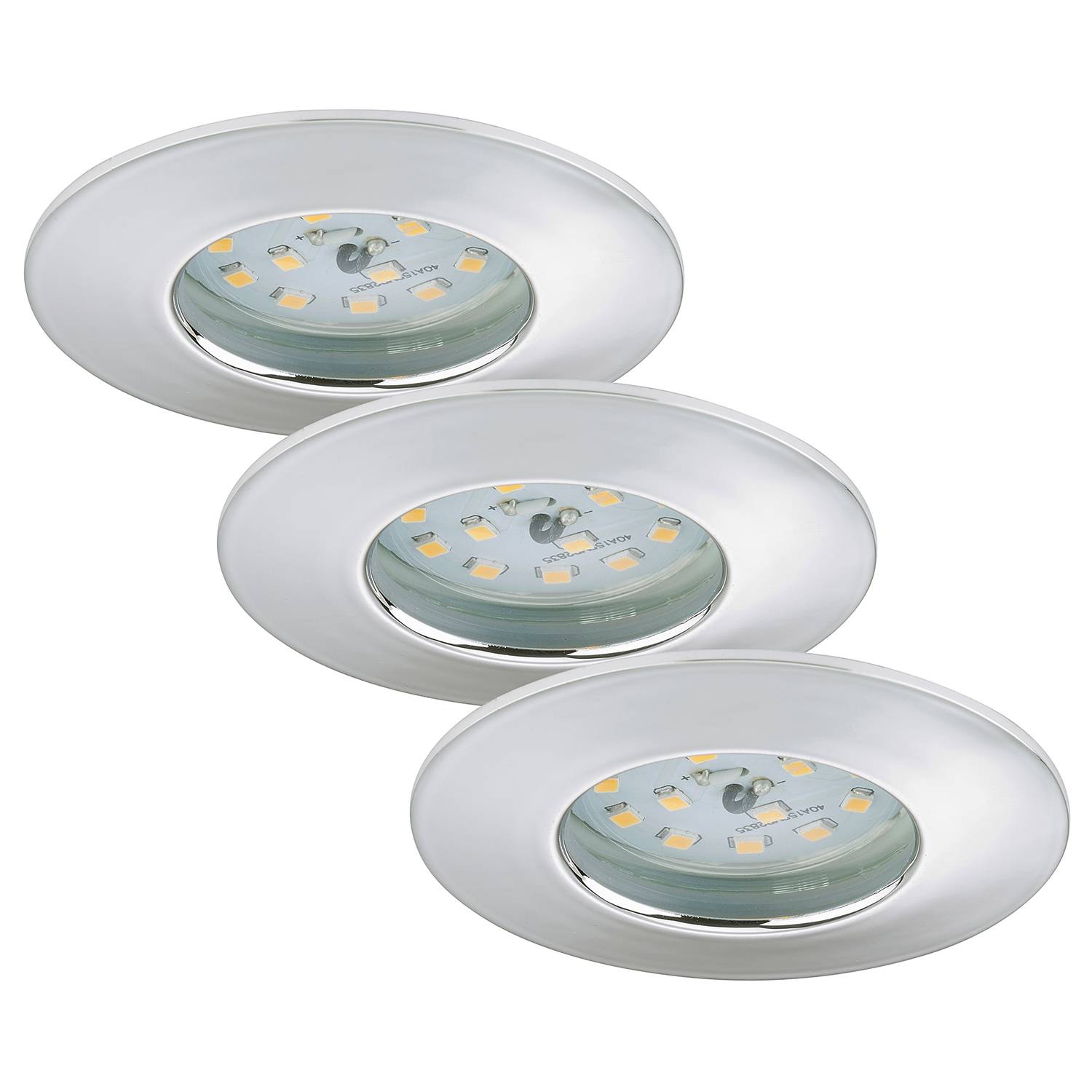 LED-Einbauleuchte Attach O I (3er-Set) von Briloner