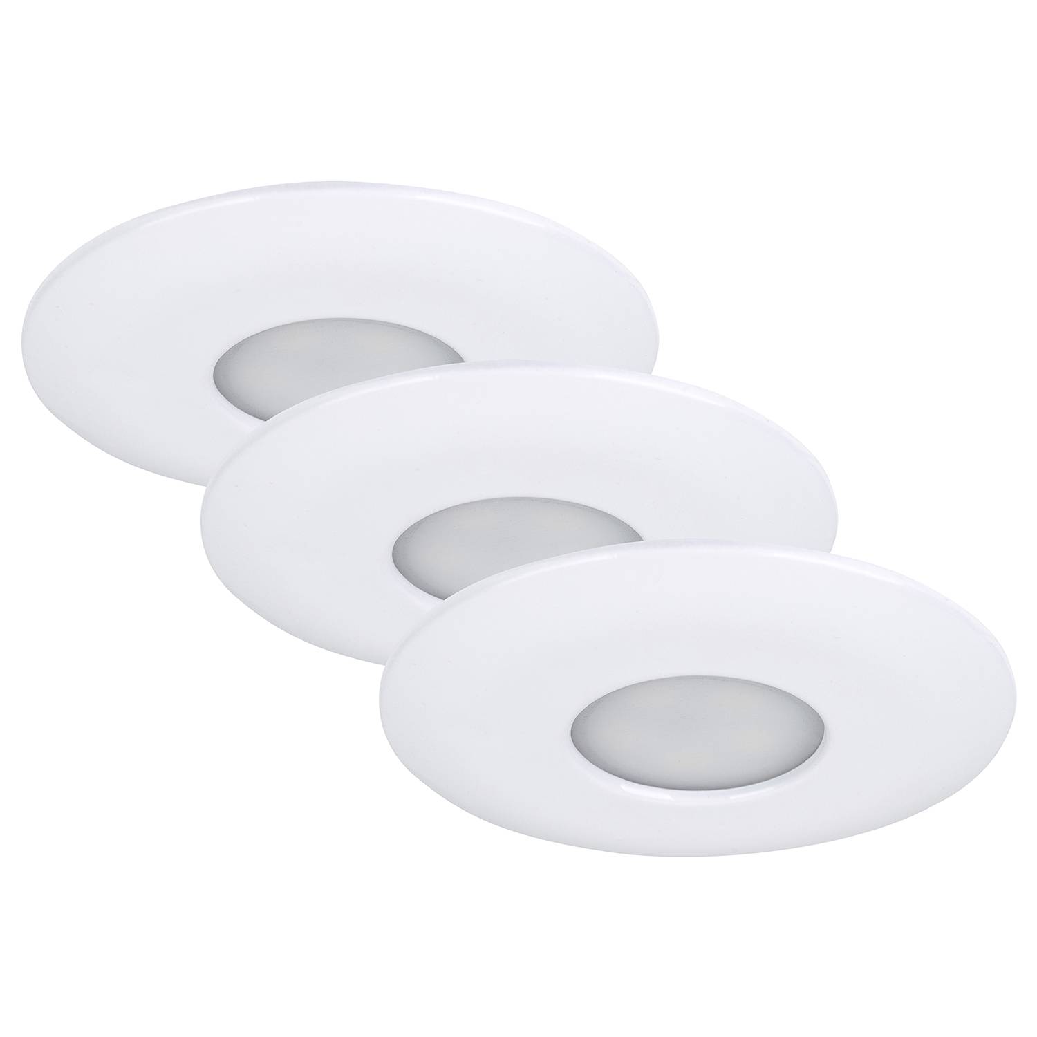 LED-Einbauleuchte Attach O III (3er-Set) von Briloner