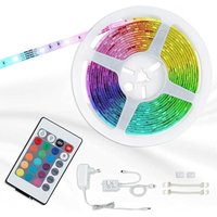 Briloner - leuchten, led Band 5m, 150 x rgb-led, 24 w, selbstklebend von Briloner