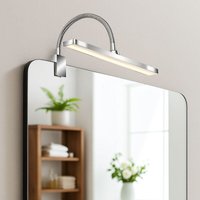 LED Wandleuchte Bad Badezimmerlampe Wandlampe Dimmer Spiegelleuchte, Metall chrom, 4W 400Lm warmweiß, neutralweiß, L 30 cm LED Wandleuchte Bad Badezimmerlampe Wandlampe Dimmer Spiegelleuchte, Metall chrom, 4W 400Lm warmweiß, neutralweiß, L 30 cm von Briloner