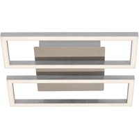 Briloner - led Deckenleuchte Dimmbar Memoryfunktion 16 w silber Metall-Kunststoff von Briloner