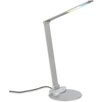 Leuchten – led Tischlampe verstellbar, Tischleuchte led schwenkbar, Schreibtischlampe Touch, Farbtemperatur einstellbar, Dimmbar, Silberfarbig Leuchten – led Tischlampe verstellbar, Tischleuchte led schwenkbar, Schreibtischlampe Touch, Farbtemperatur einstellbar, Dimmbar, Silberfarbig von Briloner