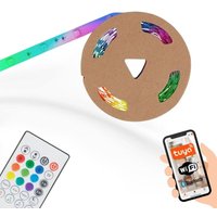 Brilo - ner Leuchten magic smart - led Bänder - 2313150 - rgbic Digitale Farben - Musiksensor - App-Steuerung - Inkl. Fernbedienung - 500 x 1 cm Brilo - ner Leuchten magic smart - led Bänder - 2313150 - rgbic Digitale Farben - Musiksensor - App-Steuerung - Inkl. Fernbedienung - 500 x 1 cm von BRILO