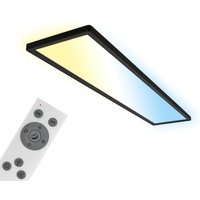 Briloner - led Deckenlampe 98cm led Deckenleuchte led Panel Flach Dimmbar Fernbedienung von Briloner