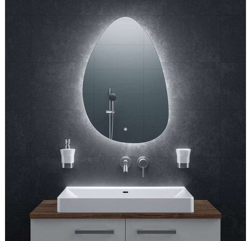 Bringer Badspiegel BRS301, Badezimmerspiegel mit Anti-Beschlag und Speicherfunktion von Bringer