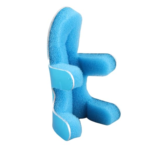Finger Splint Finger Schiene, verstellbarer Befestigungsgürtel mit gepolsterten Aluminium Fixing Support Pad Sportverletzungen Fingerlinge, fingerschutz für Arthritisschmerzen (S) von Brino