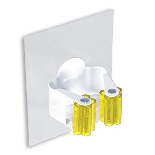 BRINOX Abnehmbarer Aufhängen Besen, Siehe Beschreibung, gelb, 10 x 7,5 x 4,8 cm BRINOX Abnehmbarer Aufhängen Besen, Siehe Beschreibung, gelb, 10 x 7,5 x 4,8 cm von Brinox