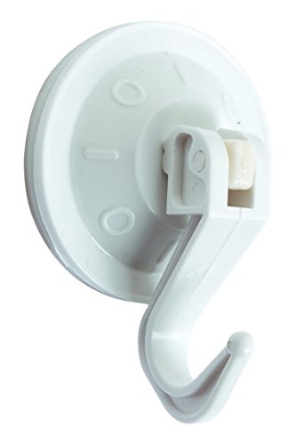 Brinox Gelenkhaken mit Saugnapf, weiß, Ø 53 mm (2 Stück) von Brinox