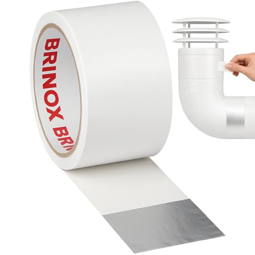 BRINOX – Klebeband Aluminium, weiß, B61400B BRINOX – Klebeband Aluminium, weiß, B61400B von Brinox