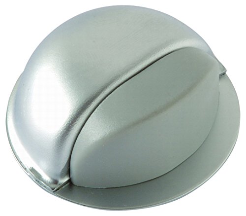 BRINOX – Stahl Anschlag für Türen Wandtattoo 2.2x4.9x4.9 cm Chrom matt von Brinox