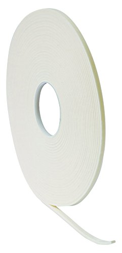 BRINOX b80310b – Türdichtung PVC Fenster und Türen (4 x 7 mm x 15 m) weiß von Brinox