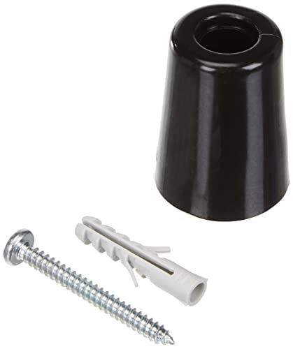 Brinox Großer Türstopper mit Schraube, Schwarz, 5 x 3,7 x 3,7 cm Brinox Großer Türstopper mit Schraube, Schwarz, 5 x 3,7 x 3,7 cm von Brinox