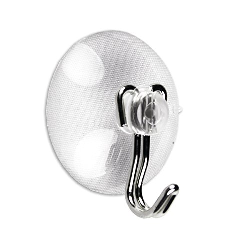 Brinox B50800H - Saugnapfhaken aus Stahl, 3 x 3 x 1,9 cm, transparent von Brinox