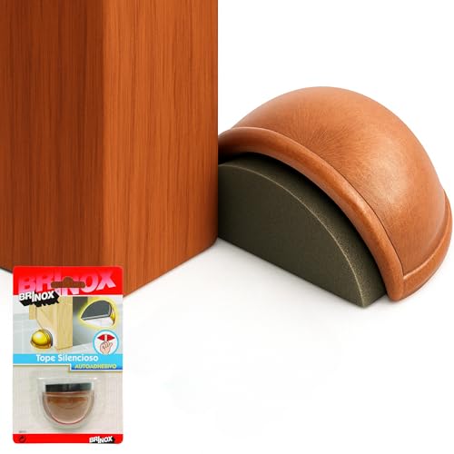 Brinox Stopper leise Wandtattoo, Siehe Beschreibung, Holz, 2.5 x 4.8 x 3.7 cm von Brinox