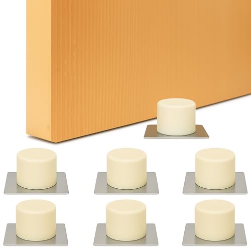 Brinox Türstopper, selbstklebend, Beige, 6 Stück, Dämpfungsgummi und Sockel aus Edelstahl, 45 x 45 x 21 mm Brinox Türstopper, selbstklebend, Beige, 6 Stück, Dämpfungsgummi und Sockel aus Edelstahl, 45 x 45 x 21 mm von Brinox