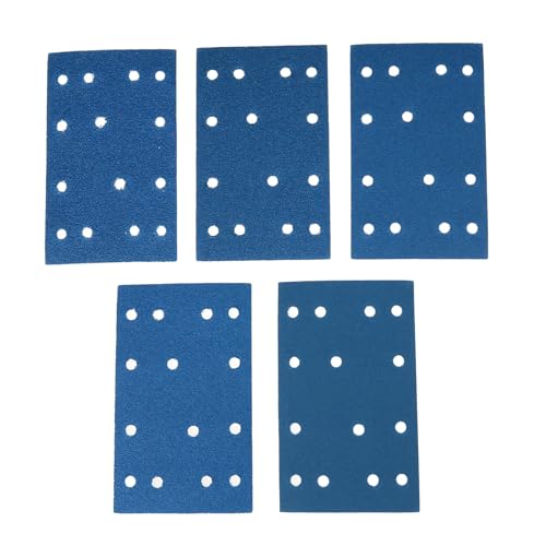 Briny River 50 Stück Schleifblätter Wasserfest 80 X 133 Mm Körnung 60 80 100 120 180 Kompatibel mit Festool von Briny River