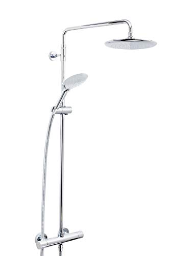 Bristan Quadrato QD SHXDIVFF C Duschgarnitur, mit Regendusche/Umschalter/Duschstange Bristan Quadrato QD SHXDIVFF C Duschgarnitur, mit Regendusche/Umschalter/Duschstange von Bristan