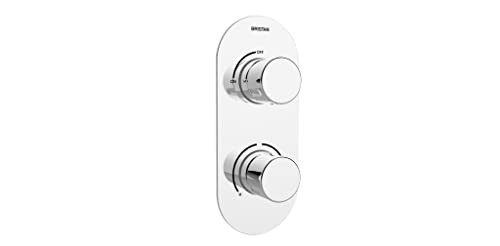 Bristan EXD shcvo C Exodus Einbauleuchte Thermostat Dual Control Dusche Ventil, Chrom von Bristan