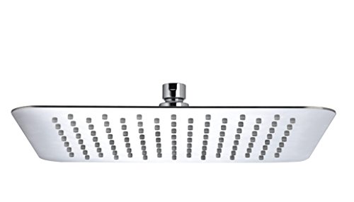 Bristan FH SLSQ03 C Slimline 300 mm quadratischer fester Kopf, Chrom von Bristan