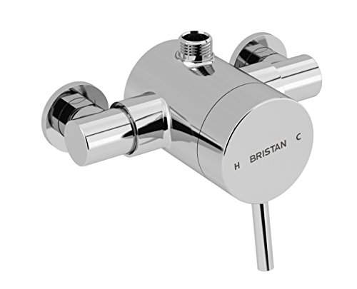 Bristan PM2 sqshxtvo C PRISMA ausgesetzt Sequentielle Top Auslass Dusche Ventil, Chrom von Bristan