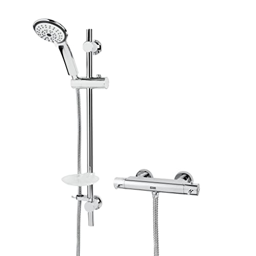 Bristan Prism PM shxmmctff C Cool Touch Bar Mixer mit verstellbarer Duschstange Multi Mode Handset und fast Fit Wand Befestigungen, chrom Bristan Prism PM shxmmctff C Cool Touch Bar Mixer mit verstellbarer Duschstange Multi Mode Handset und fast Fit Wand Befestigungen, chrom von Bristan