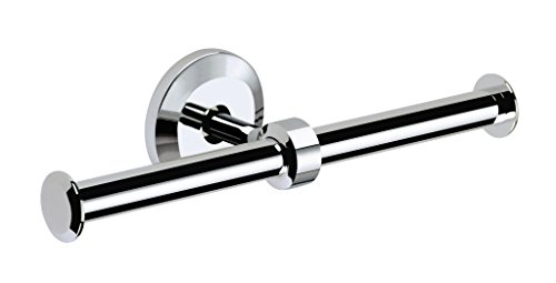 Bristan SO DISH C Solo Seifenschale, verchromt, Double Toilet Roll Holder von Bristan