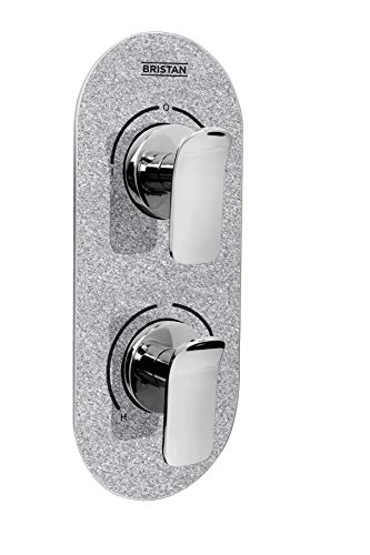 Bristan malp shcdiv SS Metallix Alp verdeckter Dual Control Ventil und Umschalter Silver Sparkle, chrom/silber Bristan malp shcdiv SS Metallix Alp verdeckter Dual Control Ventil und Umschalter Silver Sparkle, chrom/silber von Bristan