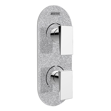 Bristan msai shcdiv SS Metallix Sail verdeckter Dual Control Ventil und Umschalter Silver Sparkle, chrom/silber Bristan msai shcdiv SS Metallix Sail verdeckter Dual Control Ventil und Umschalter Silver Sparkle, chrom/silber von Bristan