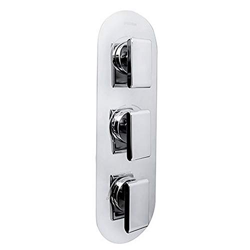 Bristan piv2 shc3div C Pivot 2 Einbauleuchte Thermostat Dual Control Dusche Ventil mit Integral Zwei Auslass Umsteller und Absperrhahn, chrom Bristan piv2 shc3div C Pivot 2 Einbauleuchte Thermostat Dual Control Dusche Ventil mit Integral Zwei Auslass Umsteller und Absperrhahn, chrom von Bristan