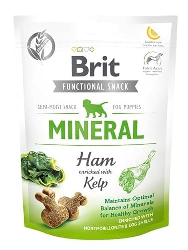 BRIT Care Dog Functional Snack Mineral Puppy Jamon, 150 g BRIT Care Dog Functional Snack Mineral Puppy Jamon, 150 g von Brit