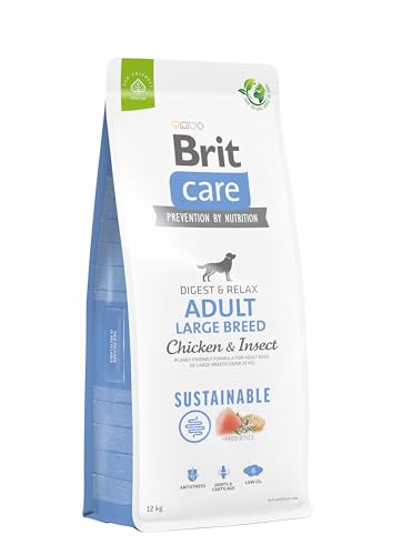 BRIT Care Dog Sustainable Adult Large Breed Chicken & Insect - Dry Dog Food - 12 kg von Brit