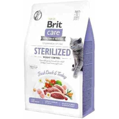 Brit Care, Trockenfutter für Katzen Sterilized Weight Control 400 g von Brit