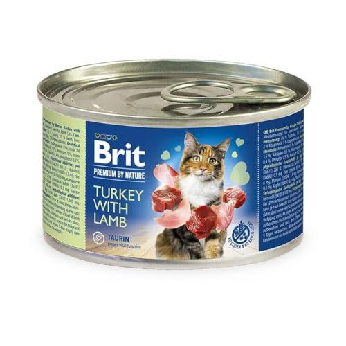 Brit Katzenfutter Premium Truthahn Lamm 200 g Brit Katzenfutter Premium Truthahn Lamm 200 g von Brit
