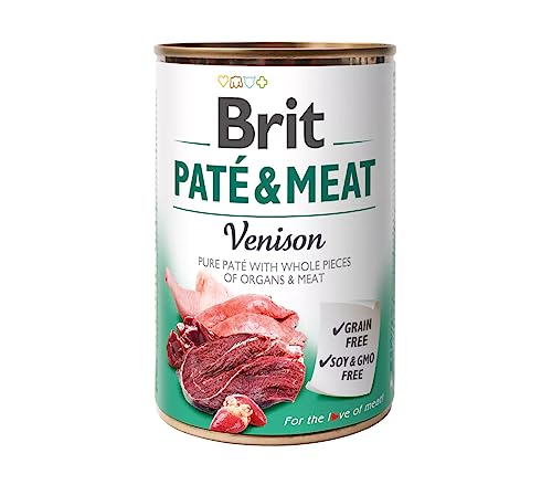 VAFO Praha s.r.o. Brit Can Nassfutter für Hunde, 800 g Pate & Fleisch Venison / 6 VAFO Praha s.r.o. Brit Can Nassfutter für Hunde, 800 g Pate & Fleisch Venison / 6 von Brit