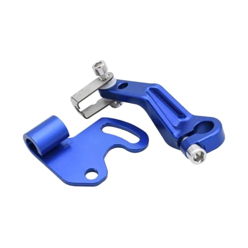 BritBolt CNC Aluminium Ein Fingerkupplungshebel Armkompatibel mit 790 890 Abenteuer R 2018-2025 Modelle passt zu 800 m Motorrad.(Blue) von BritBolt