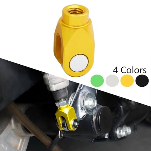 BritBolt CNC -Bremshebelabdeckung kompatibel mit KX80 KX85 KX100 KX125 KX250 KLX125 KLX150BF KLX150S KLX250 THOM80 THOM85 THOM125 THOM250 Motorradmodelle(Gold) von BritBolt